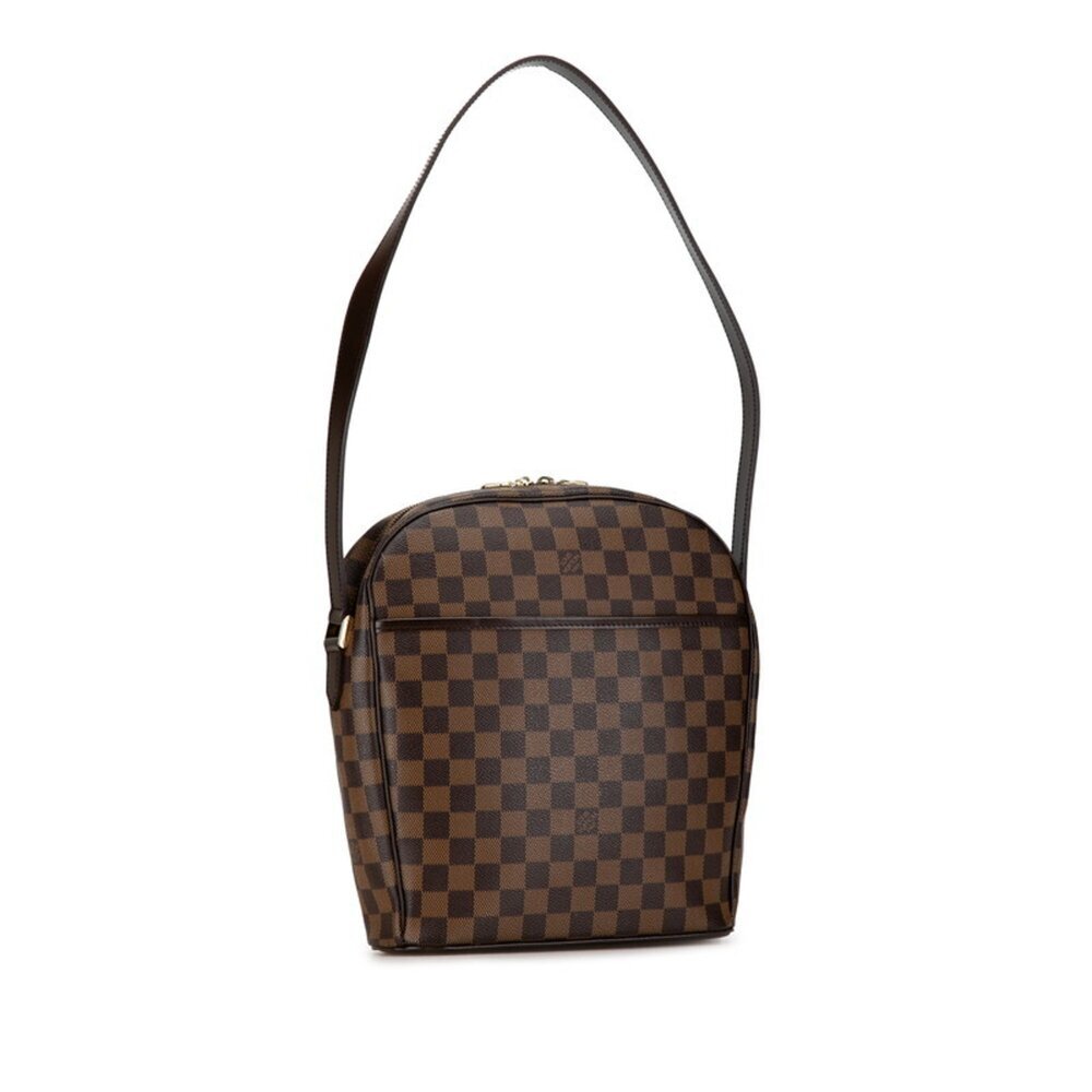 LOUIS VUITTON Authentic Brown Damier Leather Shoulder Bag - Picture 2 of 8
